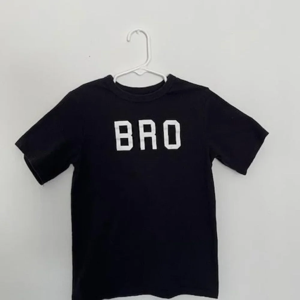 The Children's Place Boys Short Sleeve Graphic T-Shirt 5/6 Black short sleeve